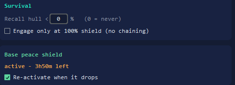 The Base peace shield panel in the Other tab of Anbots NG
